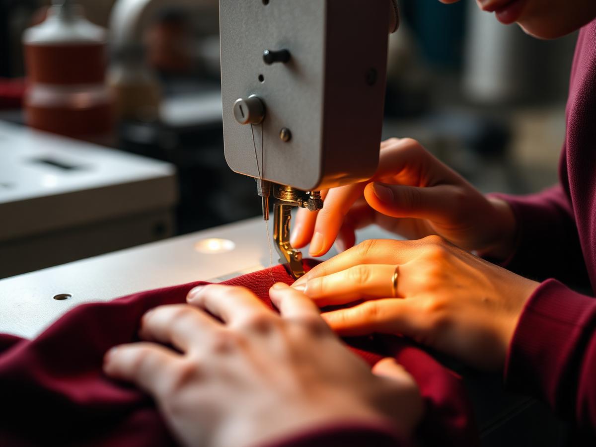 Sewing detail